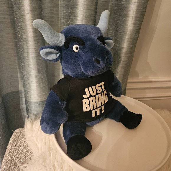 The Rock Brahma Bull Plush 2002 WWF Wrestling - Picture 4 of 7